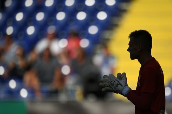 Football. Russian Premier League. CSKA vs. Spartak