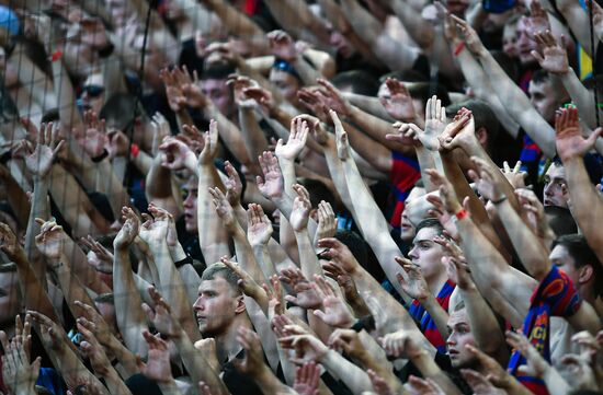 Football. Russian Premier League. CSKA vs. Spartak