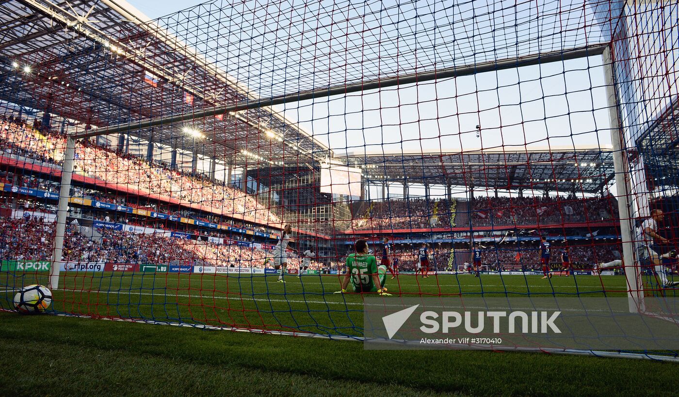 Football. Russian Premier League. CSKA vs. Spartak