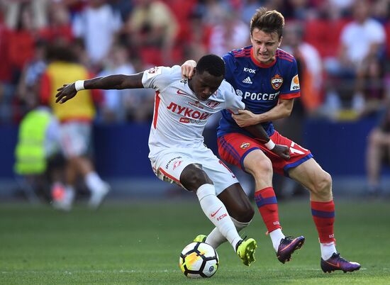 Football. Russian Premier League. CSKA vs. Spartak