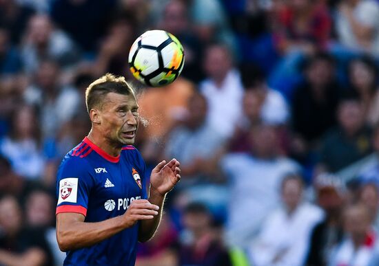 Football. Russian Premier League. CSKA vs. Spartak