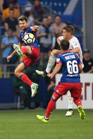 Football. Russian Premier League. CSKA vs. Spartak