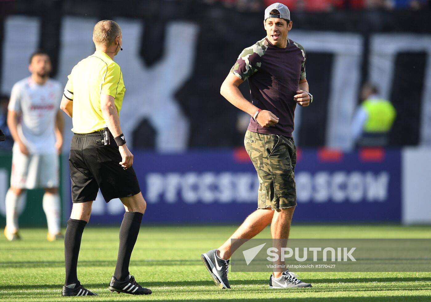 Football. Russian Premier League. CSKA vs. Spartak