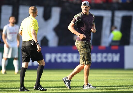 Football. Russian Premier League. CSKA vs. Spartak