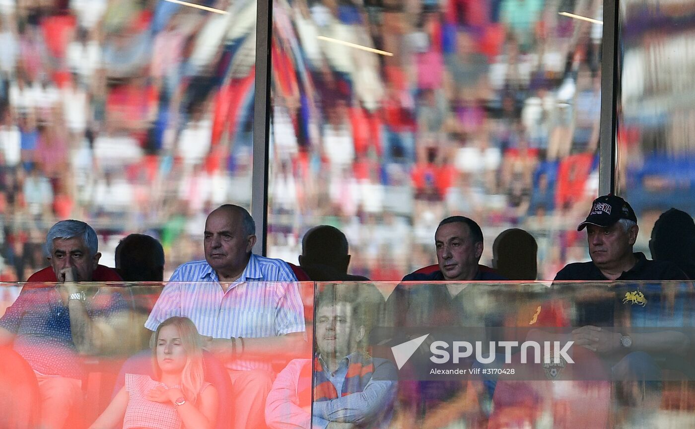 Football. Russian Premier League. CSKA vs. Spartak