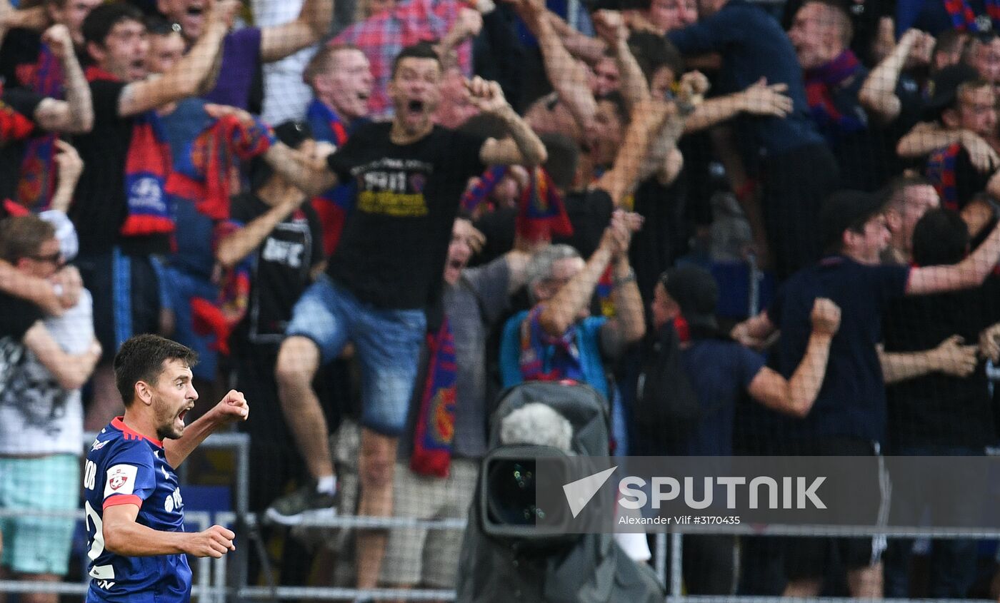 Football. Russian Premier League. CSKA vs. Spartak