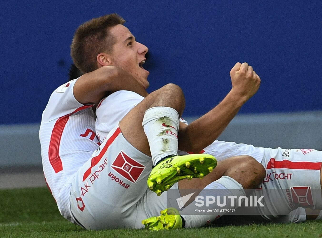 Football. Russian Premier League. CSKA vs. Spartak