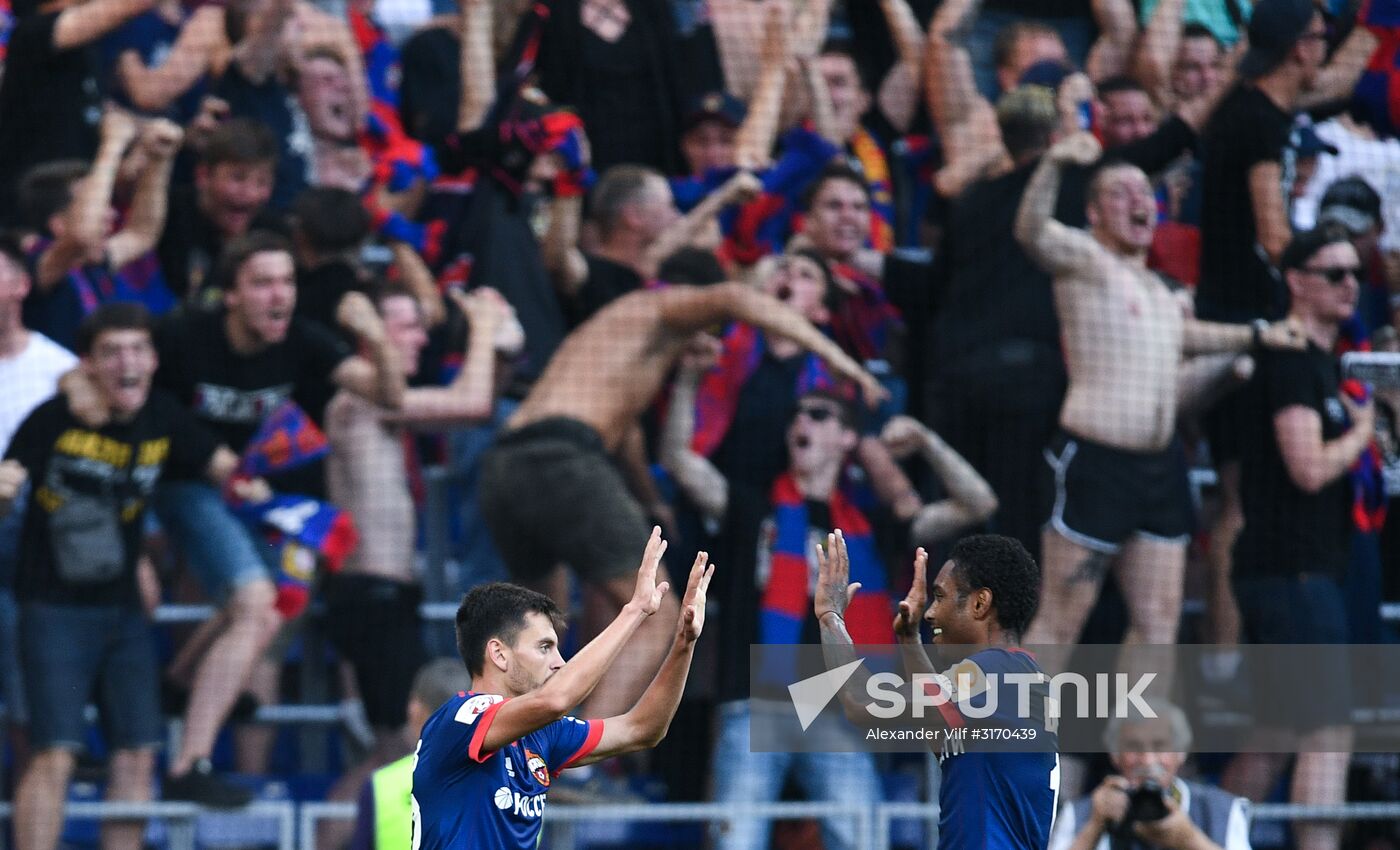 Football. Russian Premier League. CSKA vs. Spartak