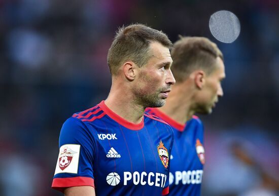 Football. Russian Premier League. CSKA vs. Spartak