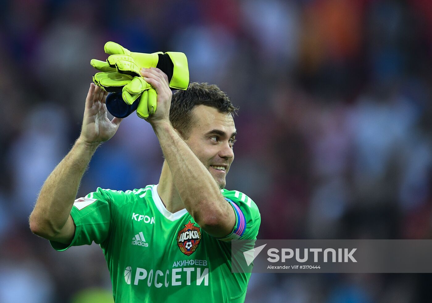 Football. Russian Premier League. CSKA vs. Spartak