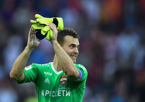 Football. Russian Premier League. CSKA vs. Spartak