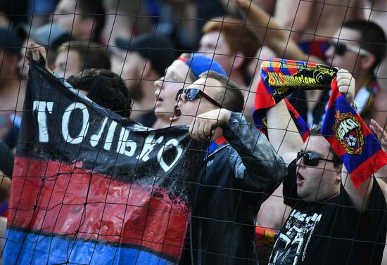 Football. Russian Premier League. CSKA vs. Spartak