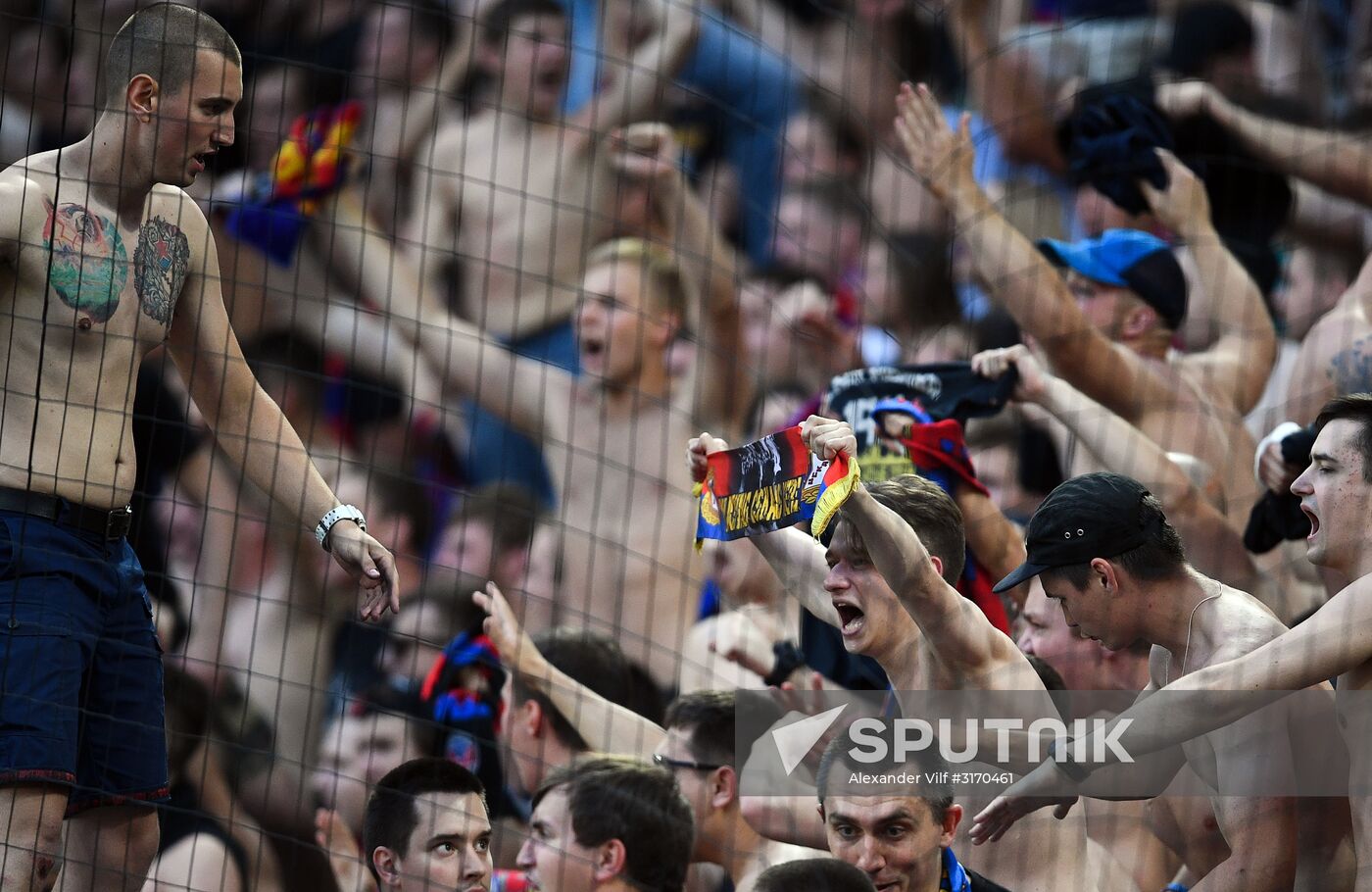 Football. Russian Premier League. CSKA vs. Spartak