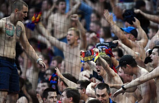 Football. Russian Premier League. CSKA vs. Spartak