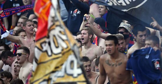 Football. Russian Premier League. CSKA vs. Spartak