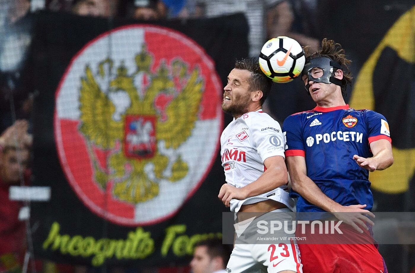 Football. Russian Premier League. CSKA vs. Spartak