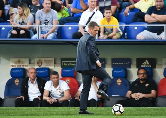 Football. Russian Premier League. CSKA vs. Spartak