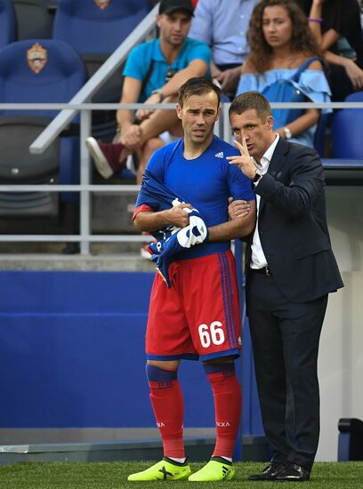 Football. Russian Premier League. CSKA vs. Spartak