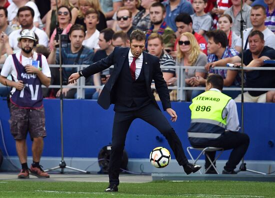 Football. Russian Premier League. CSKA vs. Spartak