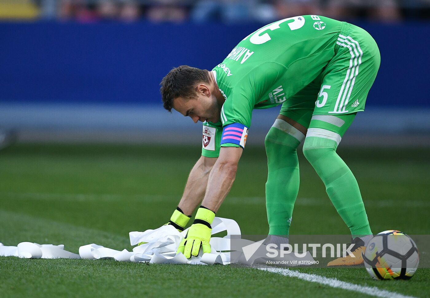 Football. Russian Premier League. CSKA vs. Spartak