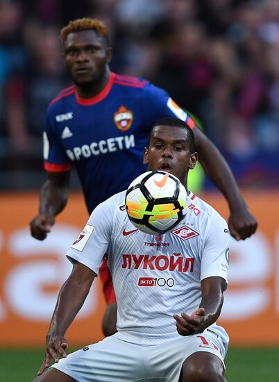 Football. Russian Premier League. CSKA vs. Spartak