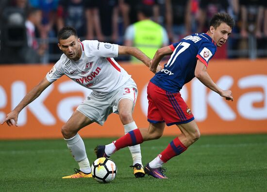Football. Russian Premier League. CSKA vs. Spartak