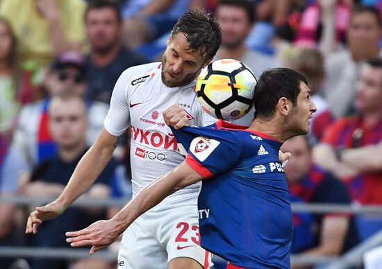 Football. Russian Premier League. CSKA vs. Spartak