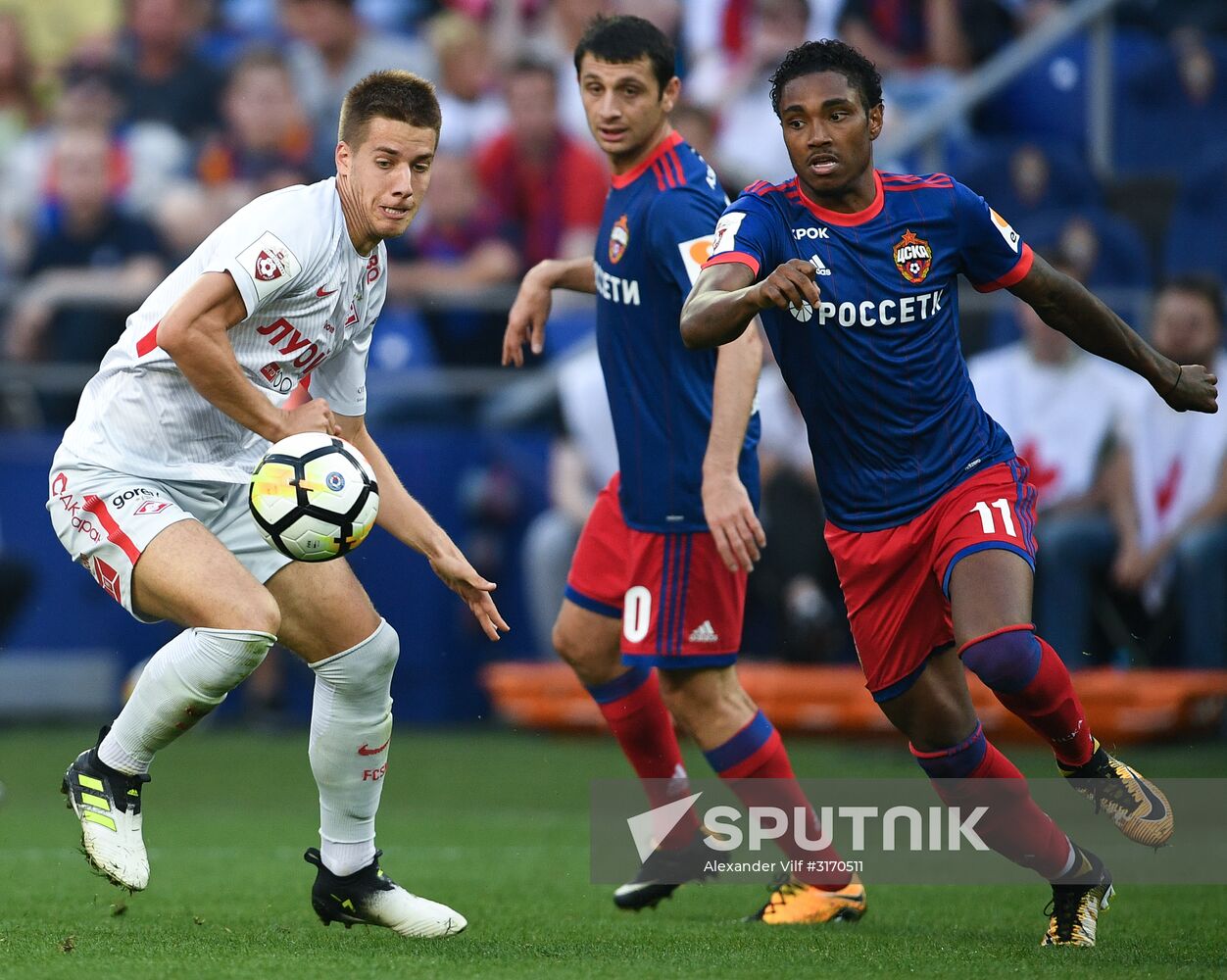 Football. Russian Premier League. CSKA vs. Spartak
