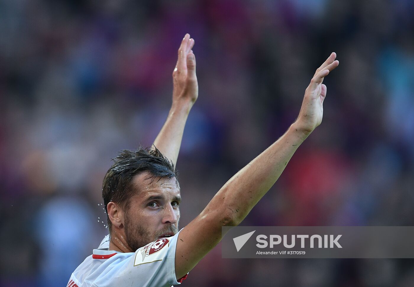 Football. Russian Premier League. CSKA vs. Spartak