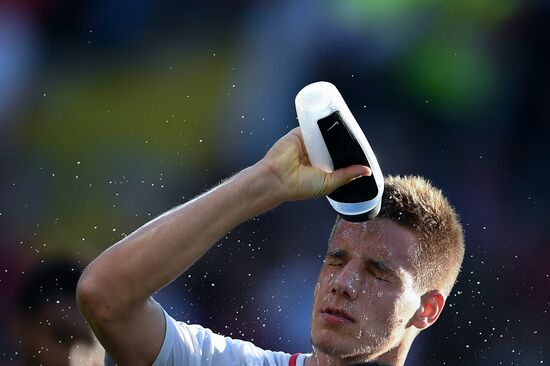 Football. Russian Premier League. CSKA vs. Spartak