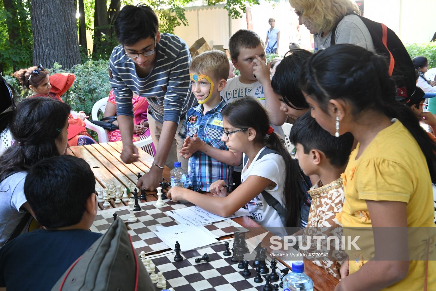 India's Independence Day celebrated in Sokolniki Park