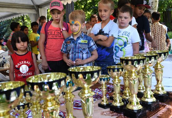 India's Independence Day celebrated in Sokolniki Park