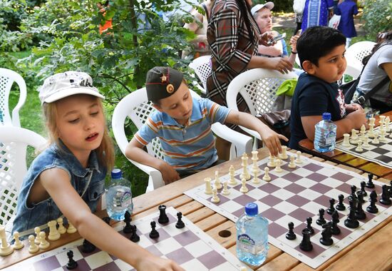 India's Independence Day celebrated in Sokolniki Park
