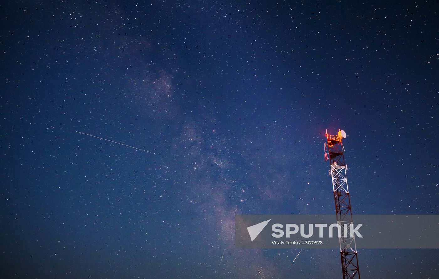 Perseid meteor shower