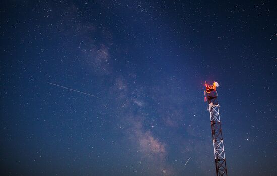 Perseid meteor shower