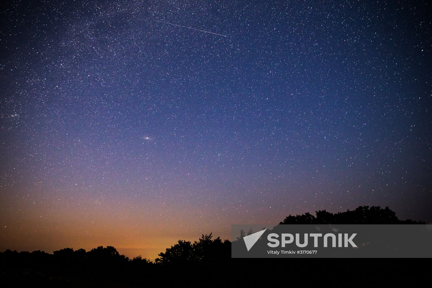 Perseid meteor shower