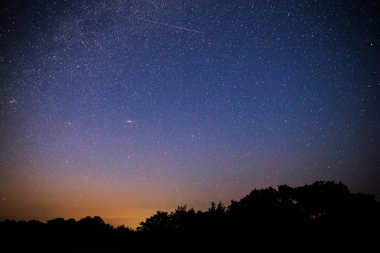 Perseid meteor shower