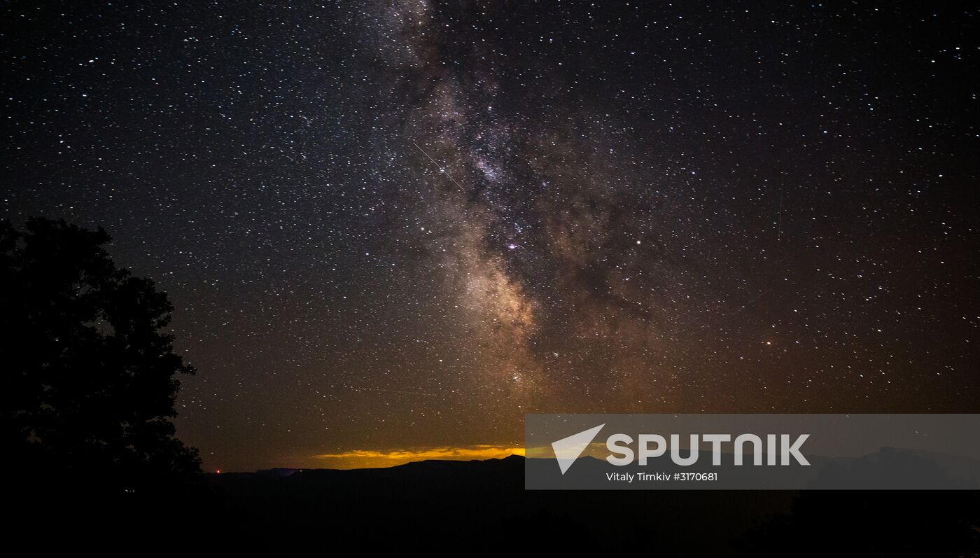 Perseid meteor shower