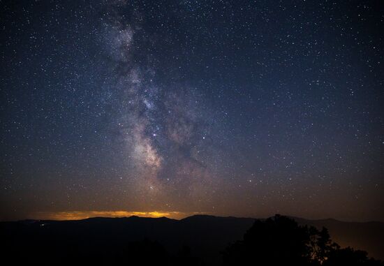 Perseid meteor shower