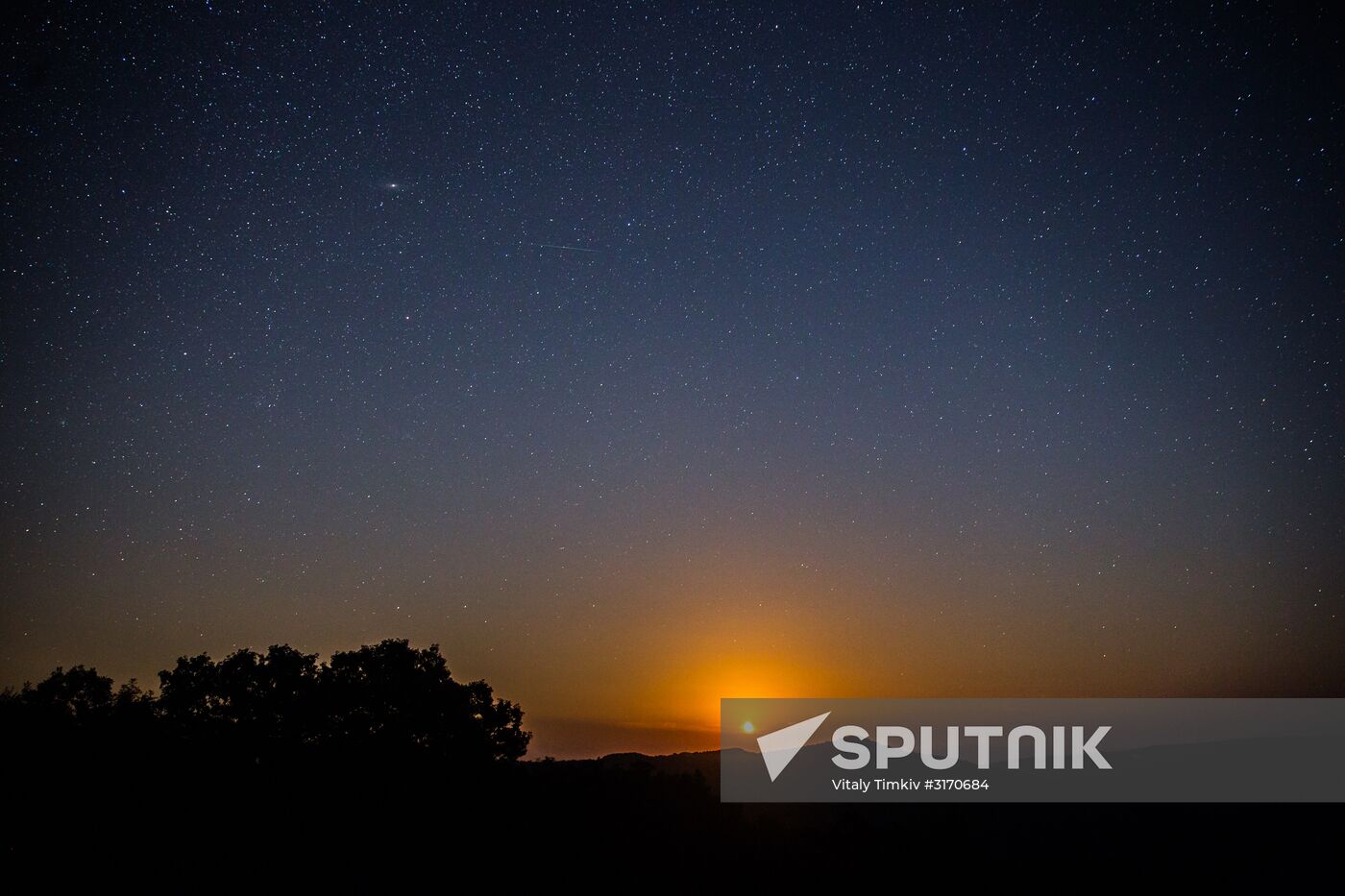 Perseid meteor shower