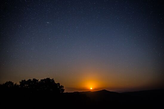 Perseid meteor shower