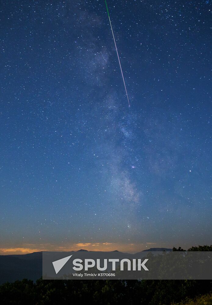 Perseid meteor shower