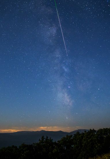 Perseid meteor shower