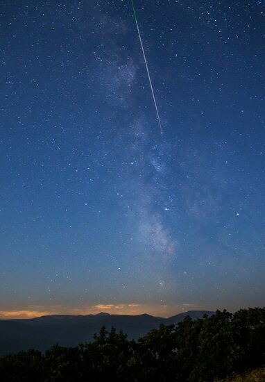 Perseid meteor shower