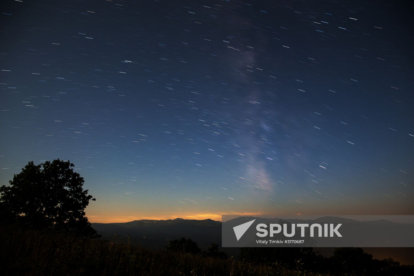 Perseid meteor shower