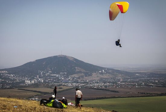Russian Paragliding Championship in Stavropol Territory