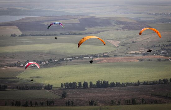 Russian Paragliding Championship in Stavropol Territory