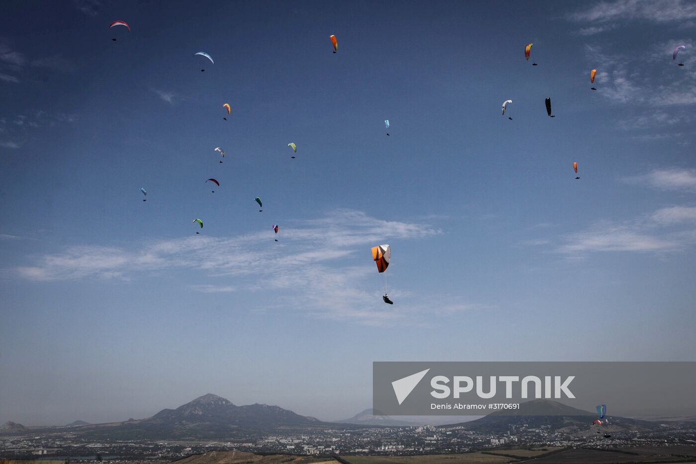 Russian Paragliding Championship in Stavropol Territory