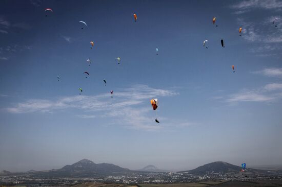 Russian Paragliding Championship in Stavropol Territory