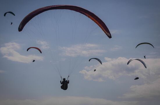 Russian Paragliding Championship in Stavropol Territory